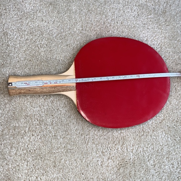 Contender SportsCraft Table Tennis Paddle, Red and Black - Picture 14 of 15
